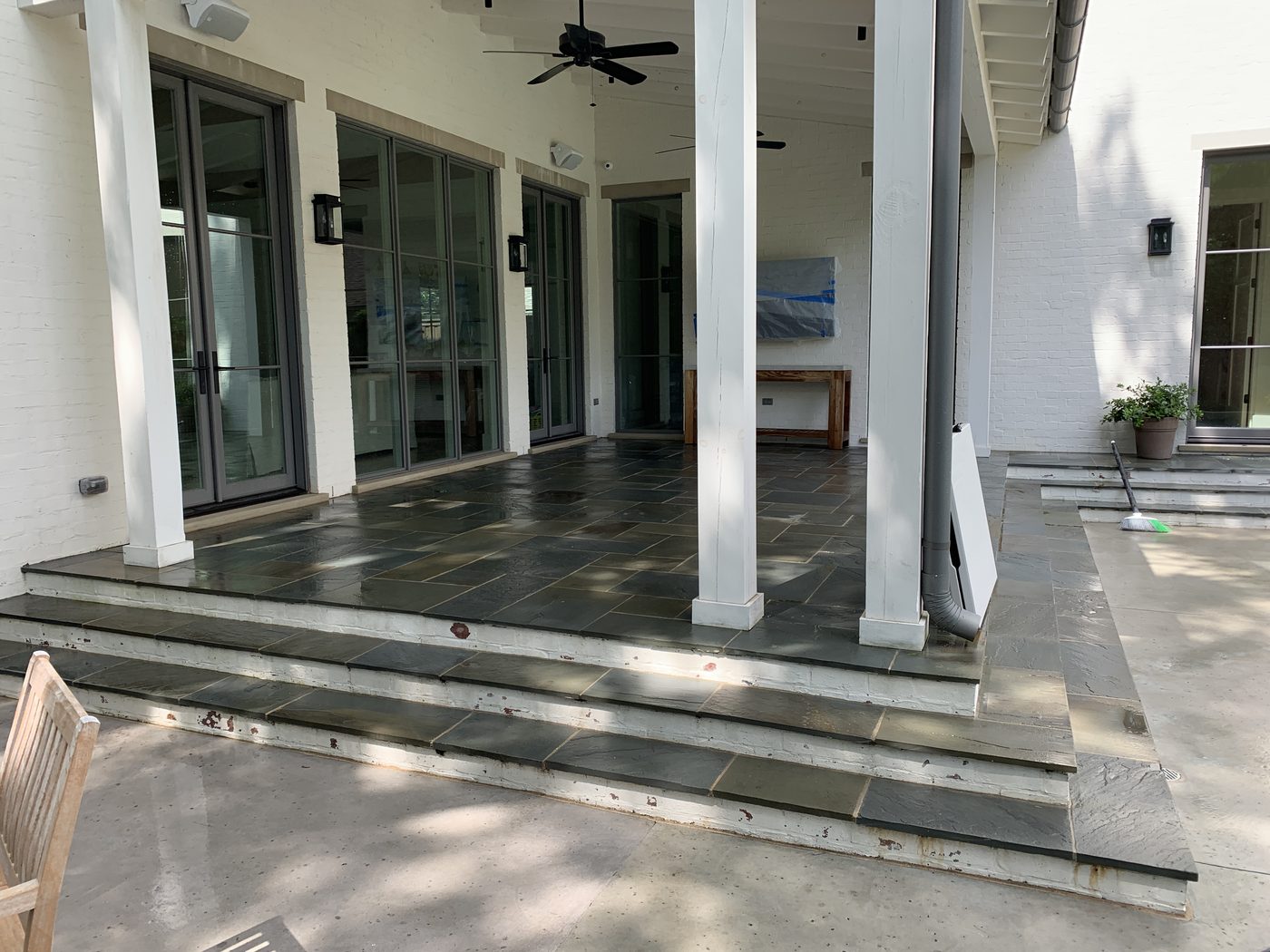 Job site cleanup by RCS Remodeling