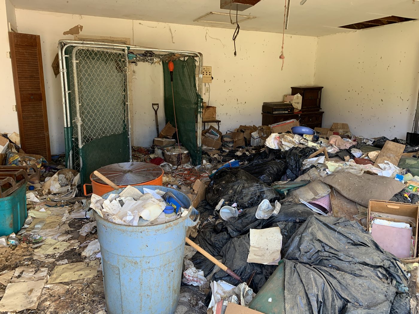 Job site cleanup by RCS Remodeling