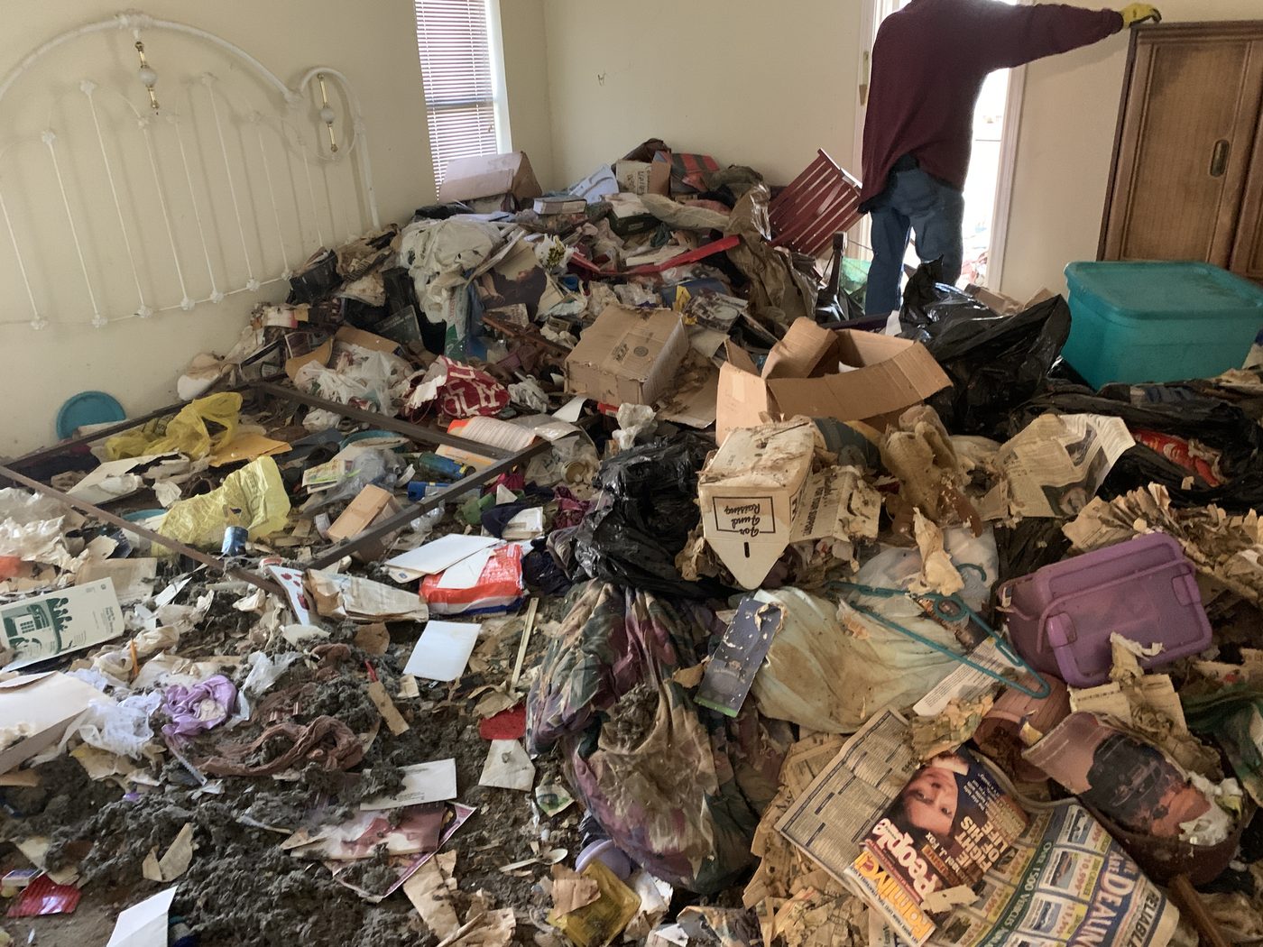 Job site cleanup by RCS Remodeling