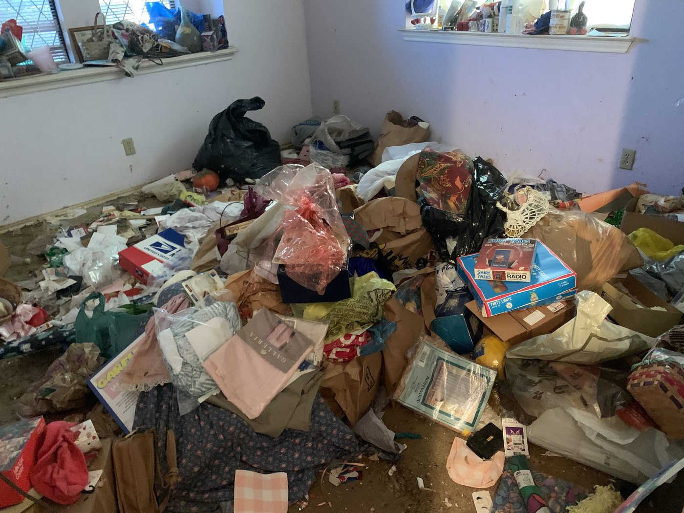 Job site cleanup by RCS Remodeling