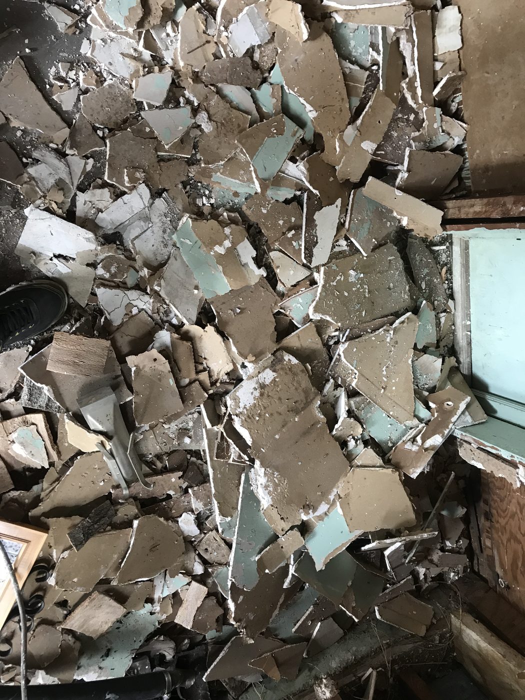 Job site cleanup by RCS Remodeling