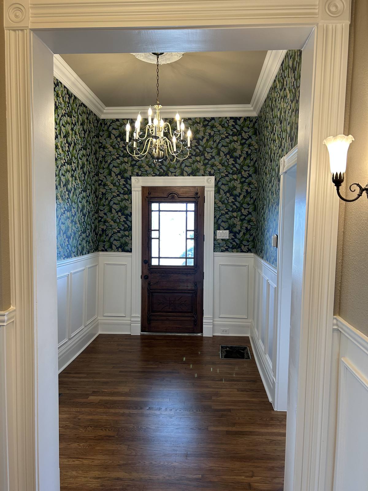 Restored entry foyer by RCS Remodeling