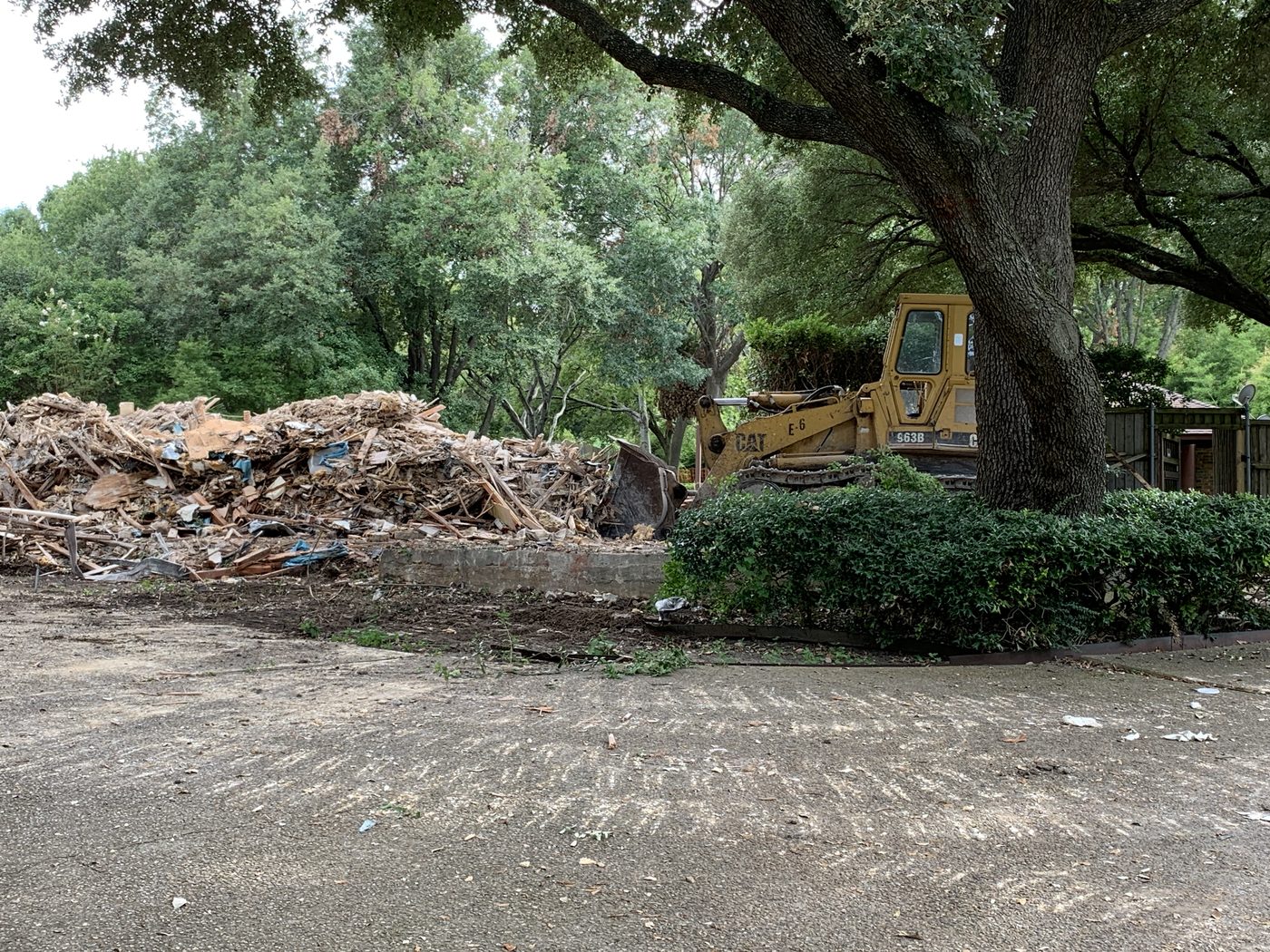 Demolition and site clearing by RCS Remodeling Demolition and site clearing by RCS Remodeling