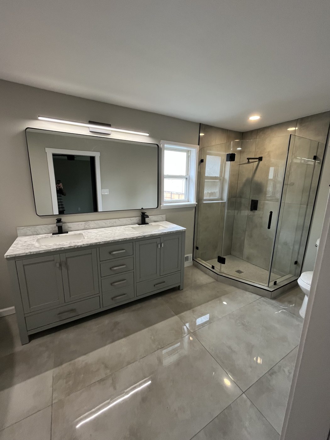 Bathroom remodel by RCS Remodeling